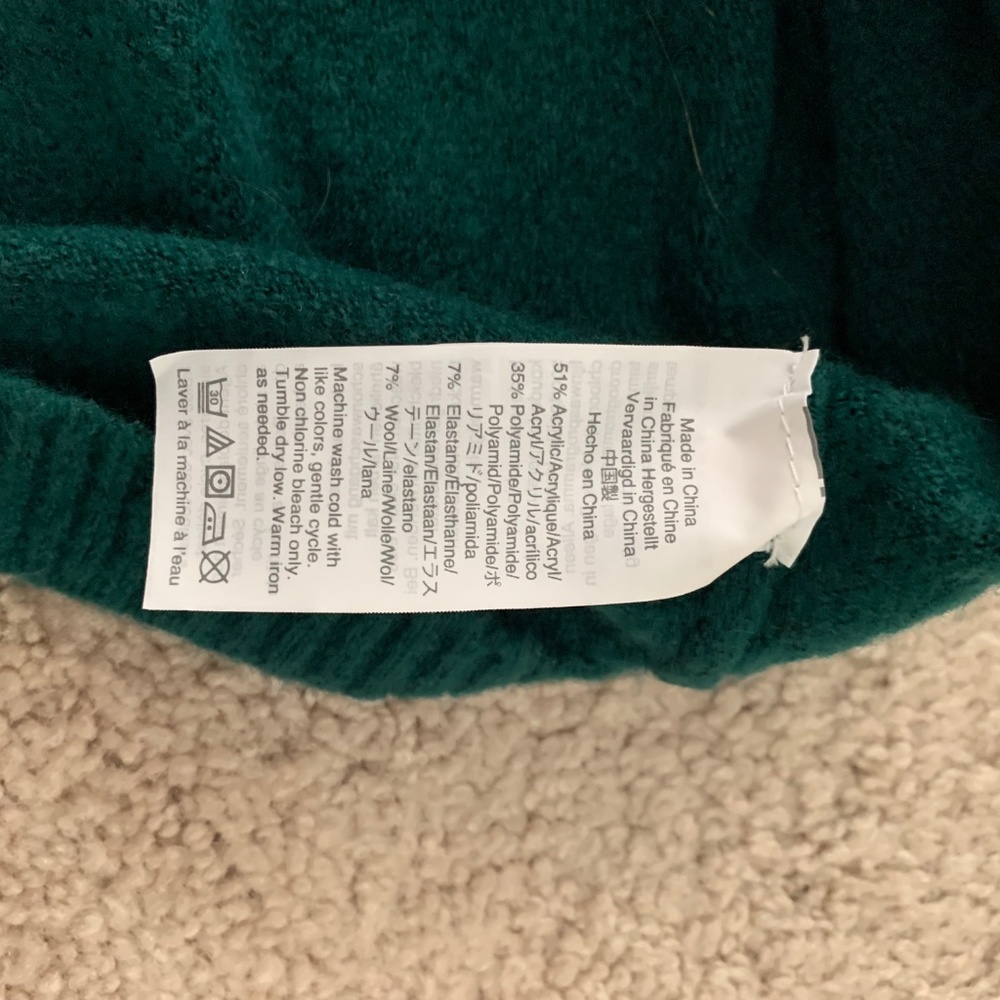 Jcrew Long Sleeve Turtle Neck Sweater Dress - Picture 6 of 10